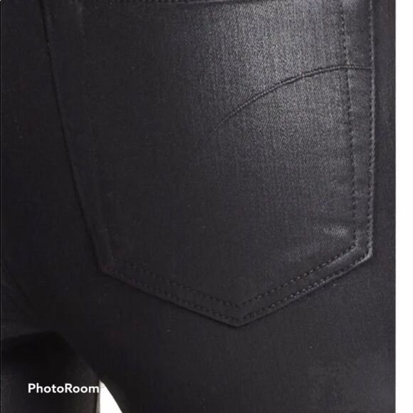 Joe’s Jeans “The Skinny” Coated Skinny Ankle Jeans Black Women’s US Size 28 - Picture 6 of 11